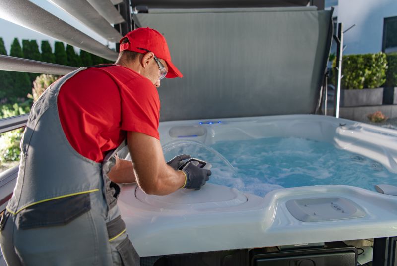 Inspecting the completed work